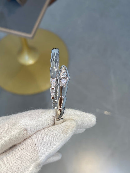 [Marins]SERPENTI BRACELET DIAMONDS SILVER