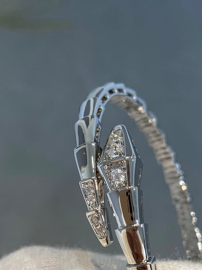 [Marins]SERPENTI BRACELET DIAMONDS SILVER