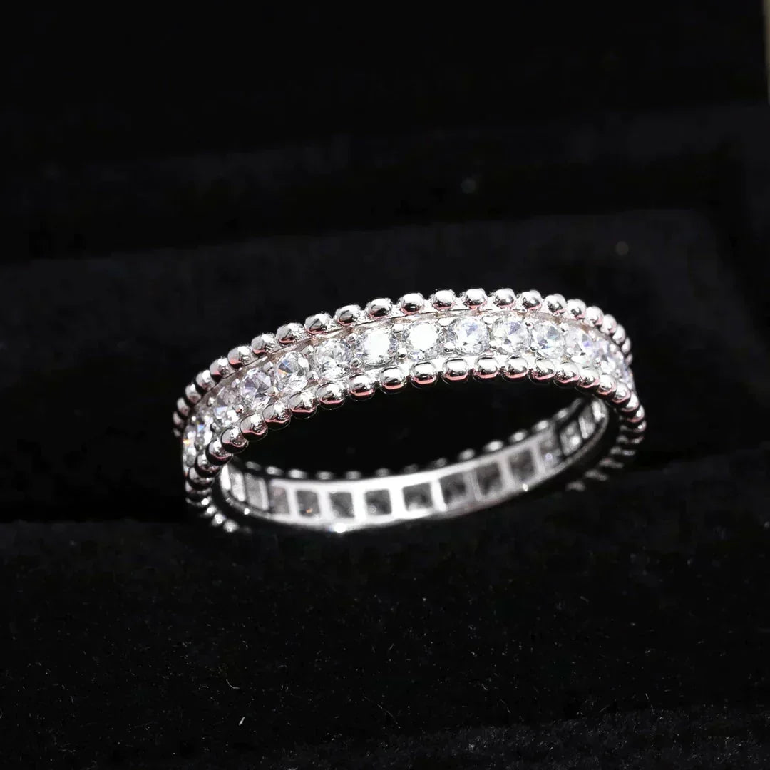 [Marins]PERLEE DIAMOND SILVER RING