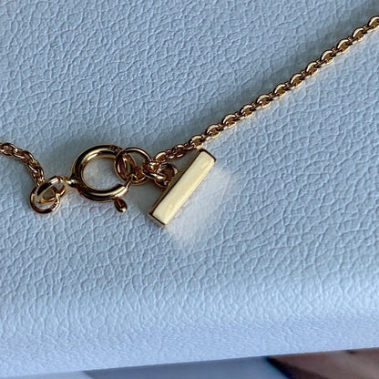 [Marins]T DIAMOND CIRCLE PEDANT NECKLACE
