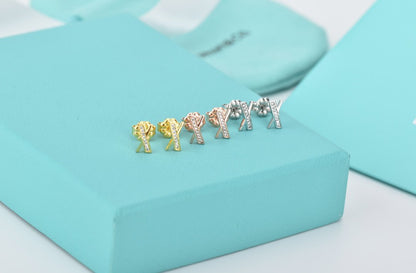 [Marins]ATLAS DIAMOND STUD EARRINGS