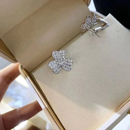 [Marins]CLOVER COMOS DIAMOND EARRINGS SILVER
