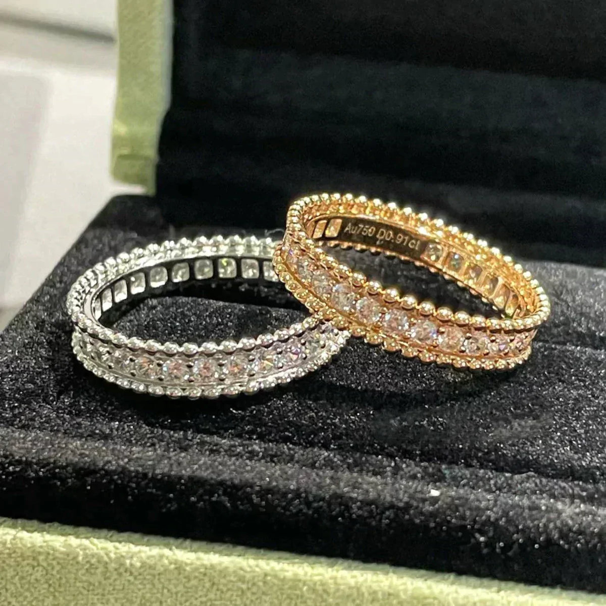 [Marins]PERLEE DIAMOND ROSE GOLD RING