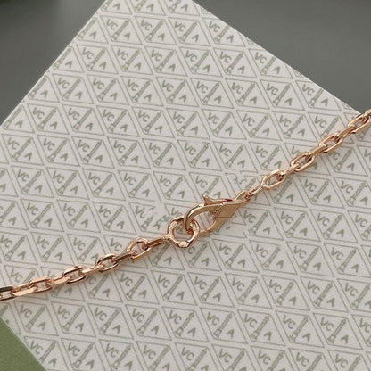 [Marins]LUCKY SPRING 15 MOTIFS ROSE GOLD NECKLACE