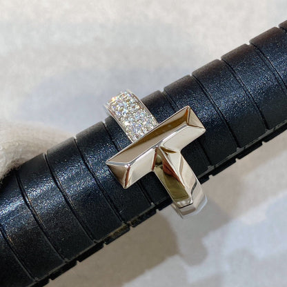 [Marins]T WIRE MEDIUM DIAMOND RING