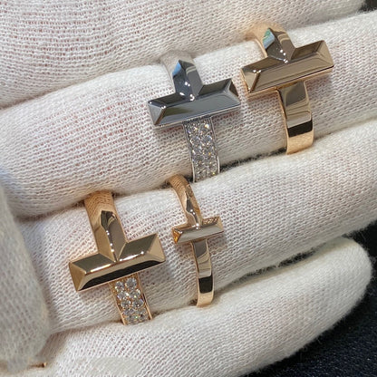 [Marins]T WIRE MEDIUM DIAMOND RING