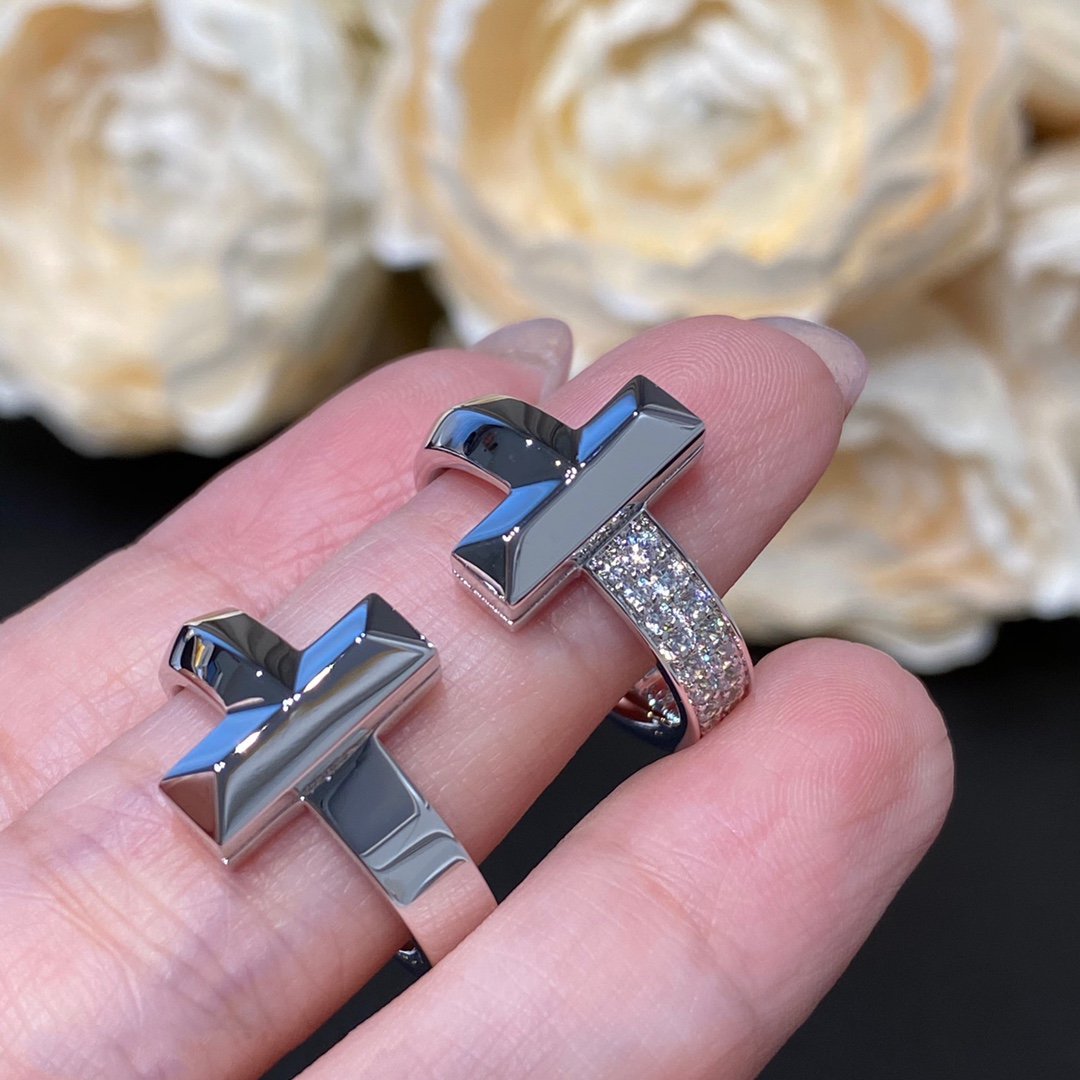 [Marins]T WIRE MEDIUM DIAMOND RING