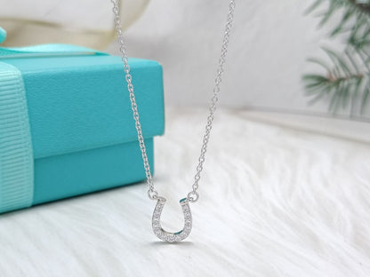 [Marins]U PEDANT DIAMOND NECKLACE