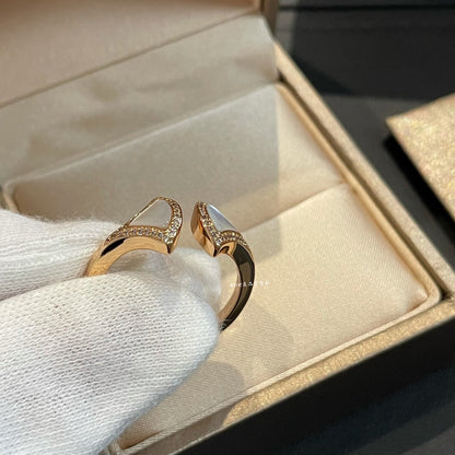 [Marins]DREAM MOP DIAMOND OPEN RING