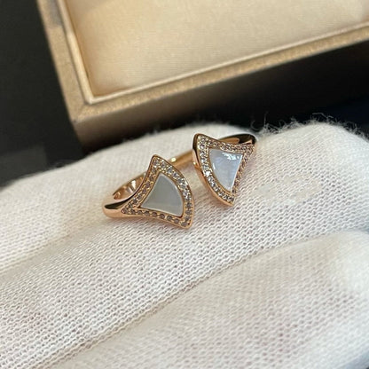 [Marins]DREAM MOP DIAMOND OPEN RING