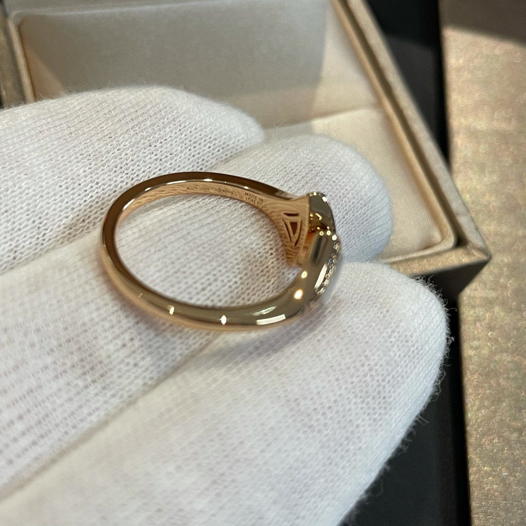 [Marins]DREAM MOP DIAMOND OPEN RING