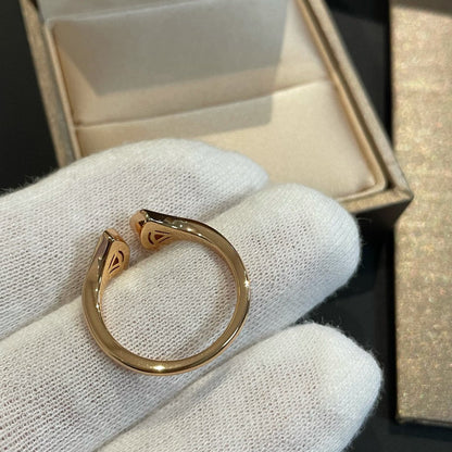 [Marins]DREAM MOP DIAMOND OPEN RING