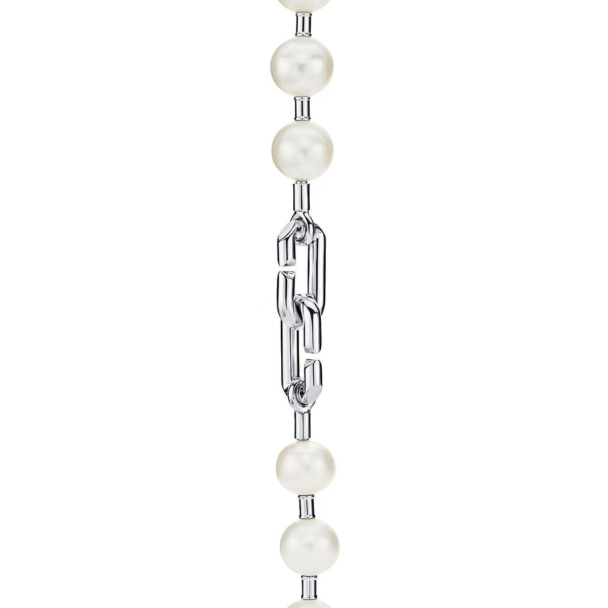 [Marins]HARDWEAR PEARL WRAP NECKLACE