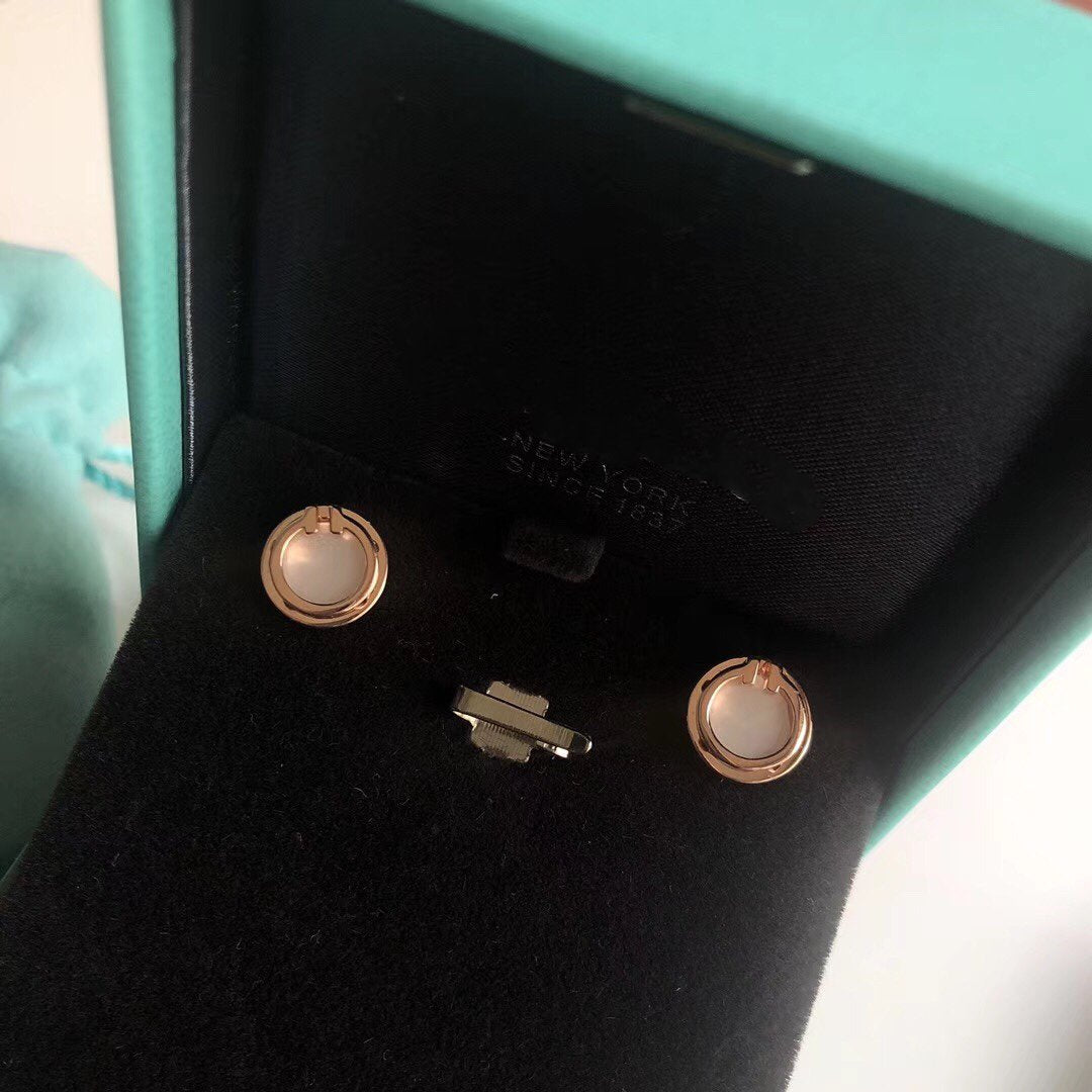 [Marins]PEARL CIRCLE EARRINGS MOTHER