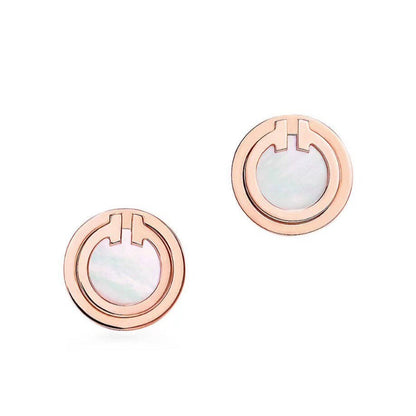 [Marins]PEARL CIRCLE EARRINGS MOTHER
