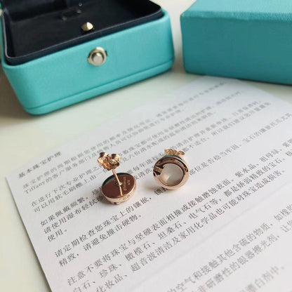 [Marins]PEARL CIRCLE EARRINGS MOTHER