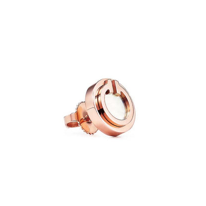 [Marins]PEARL CIRCLE EARRINGS MOTHER