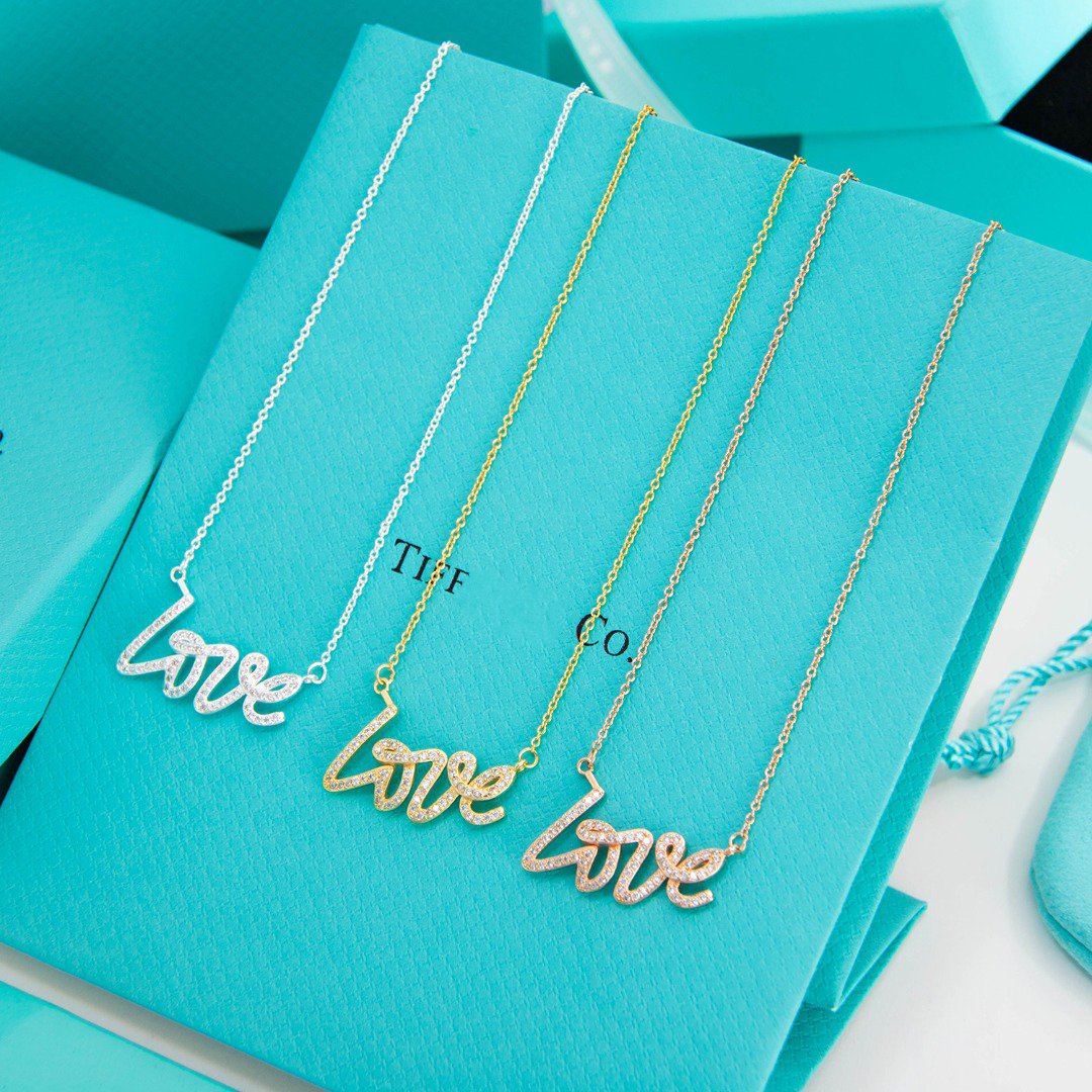 [Marins]PALOMA S GRAFFITI LOVE NECKLACE DIAMOND