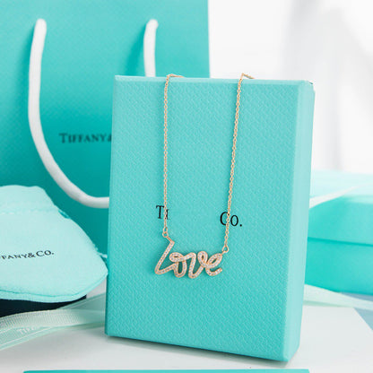 [Marins]PALOMA S GRAFFITI LOVE NECKLACE DIAMOND