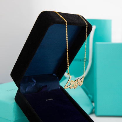 [Marins]PALOMA S GRAFFITI LOVE NECKLACE DIAMOND