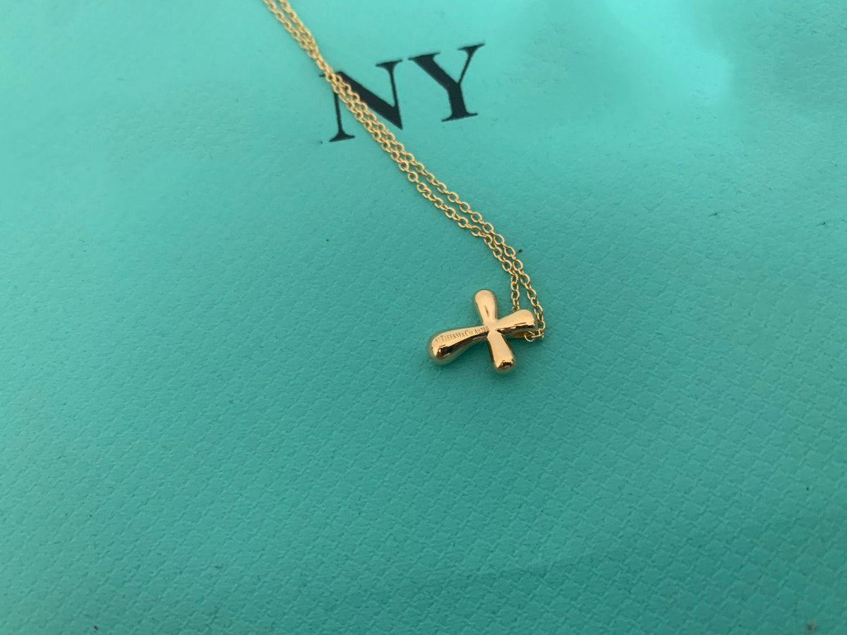 [Marins]CROSS PENDANT MINI BARE CROSS NECKLACE