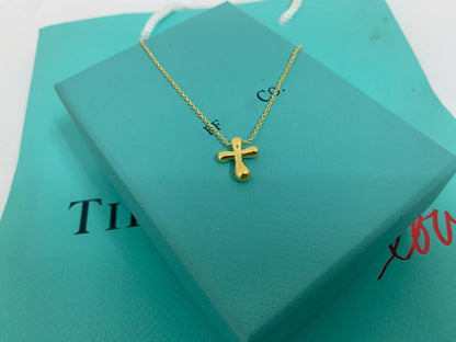 [Marins]CROSS PENDANT MINI BARE CROSS NECKLACE