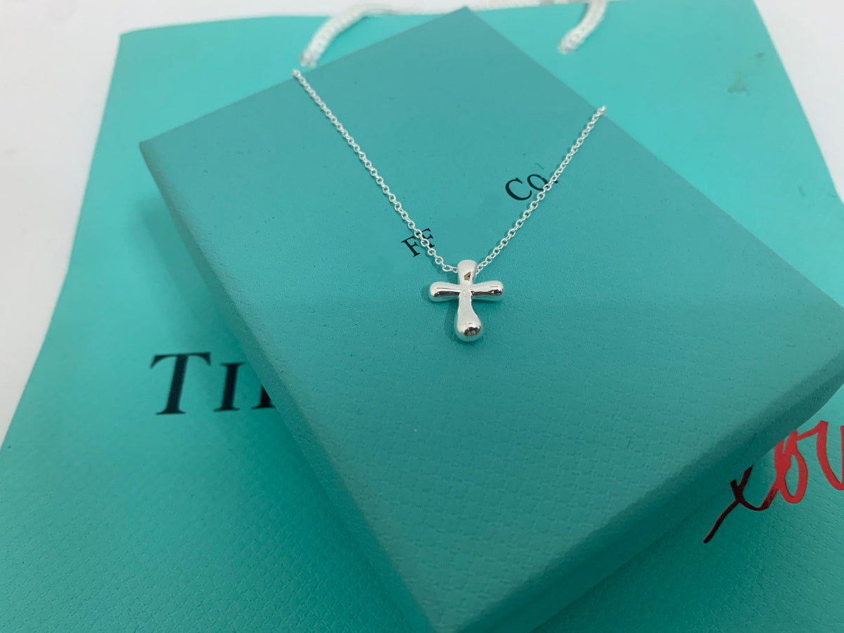 [Marins]CROSS PENDANT MINI BARE CROSS NECKLACE