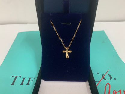 [Marins]CROSS PENDANT MINI BARE CROSS NECKLACE