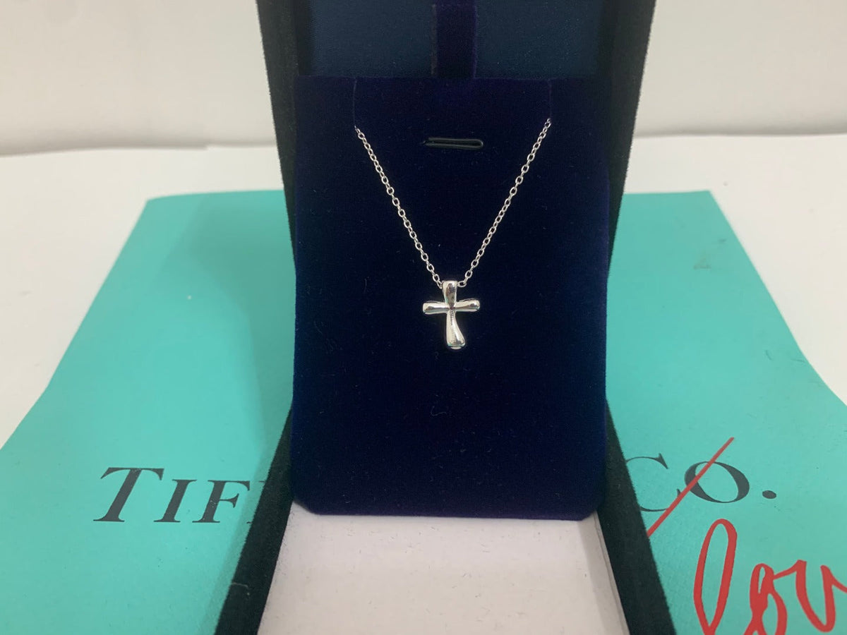 [Marins]CROSS PENDANT MINI BARE CROSS NECKLACE