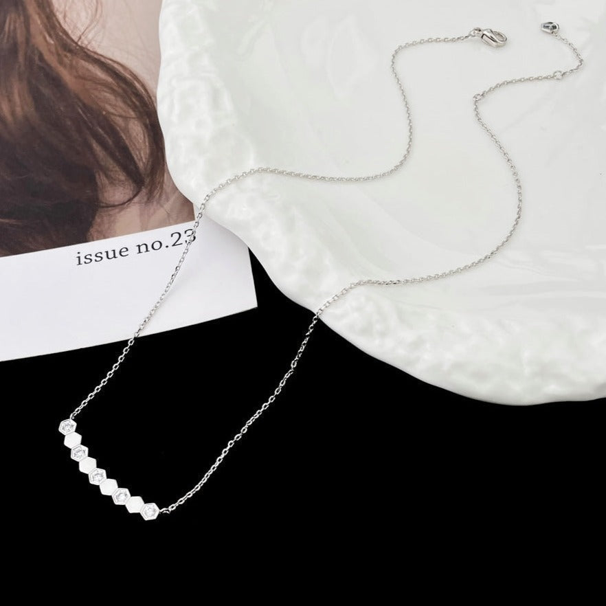 [Marins]BEE MY LOVE DIAMOND NECKLACE