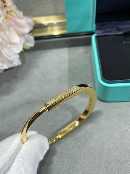 [Marins]LOCK BRACELET 8 DIAMOND