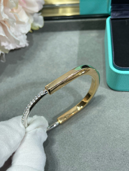 [Marins]LOCK BRACELET DIAMOND