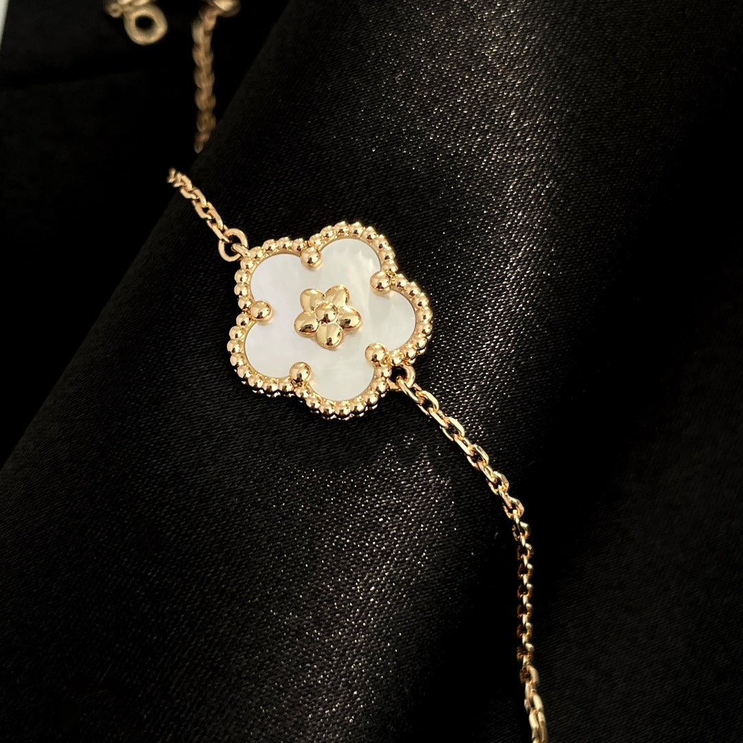 [Marins]LUCKY SPRING ROSE GOLD MOP BRACELET