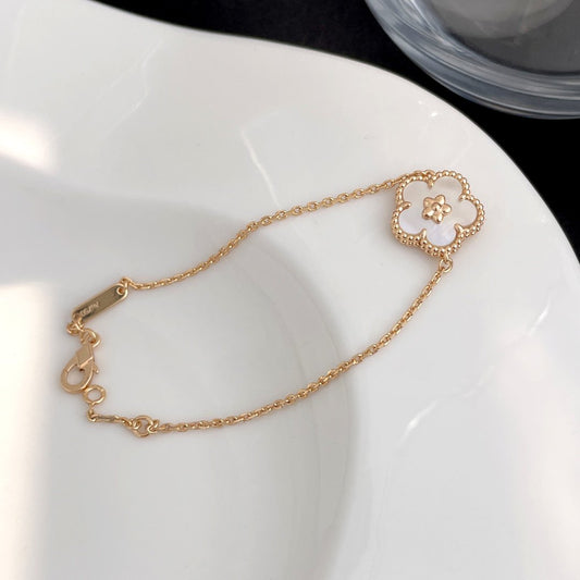 [Marins]LUCKY SPRING ROSE GOLD MOP BRACELET
