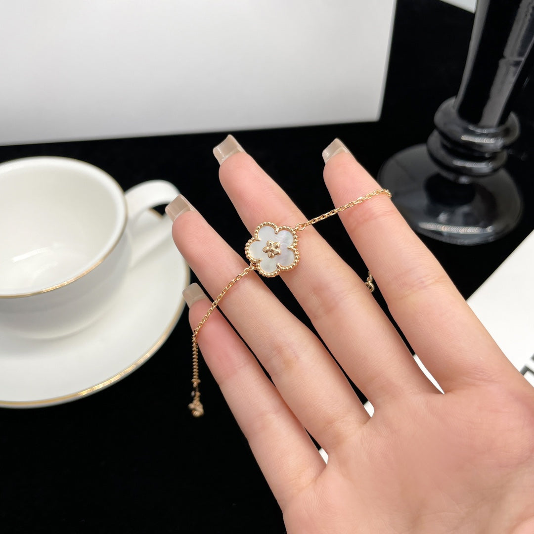 [Marins]LUCKY SPRING ROSE GOLD MOP BRACELET