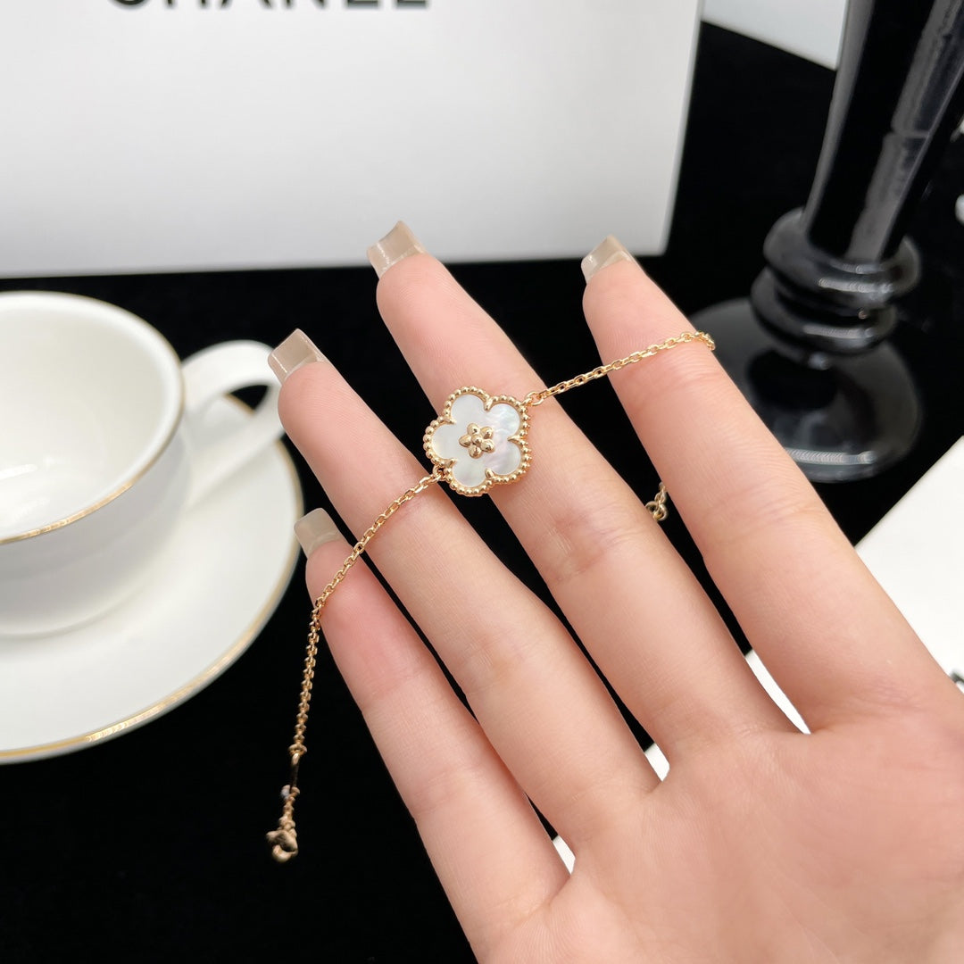[Marins]LUCKY SPRING ROSE GOLD MOP BRACELET