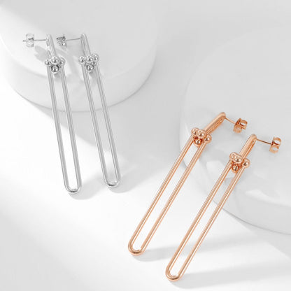 [Marins]HARDWEAR LONG DROP EARRINGS