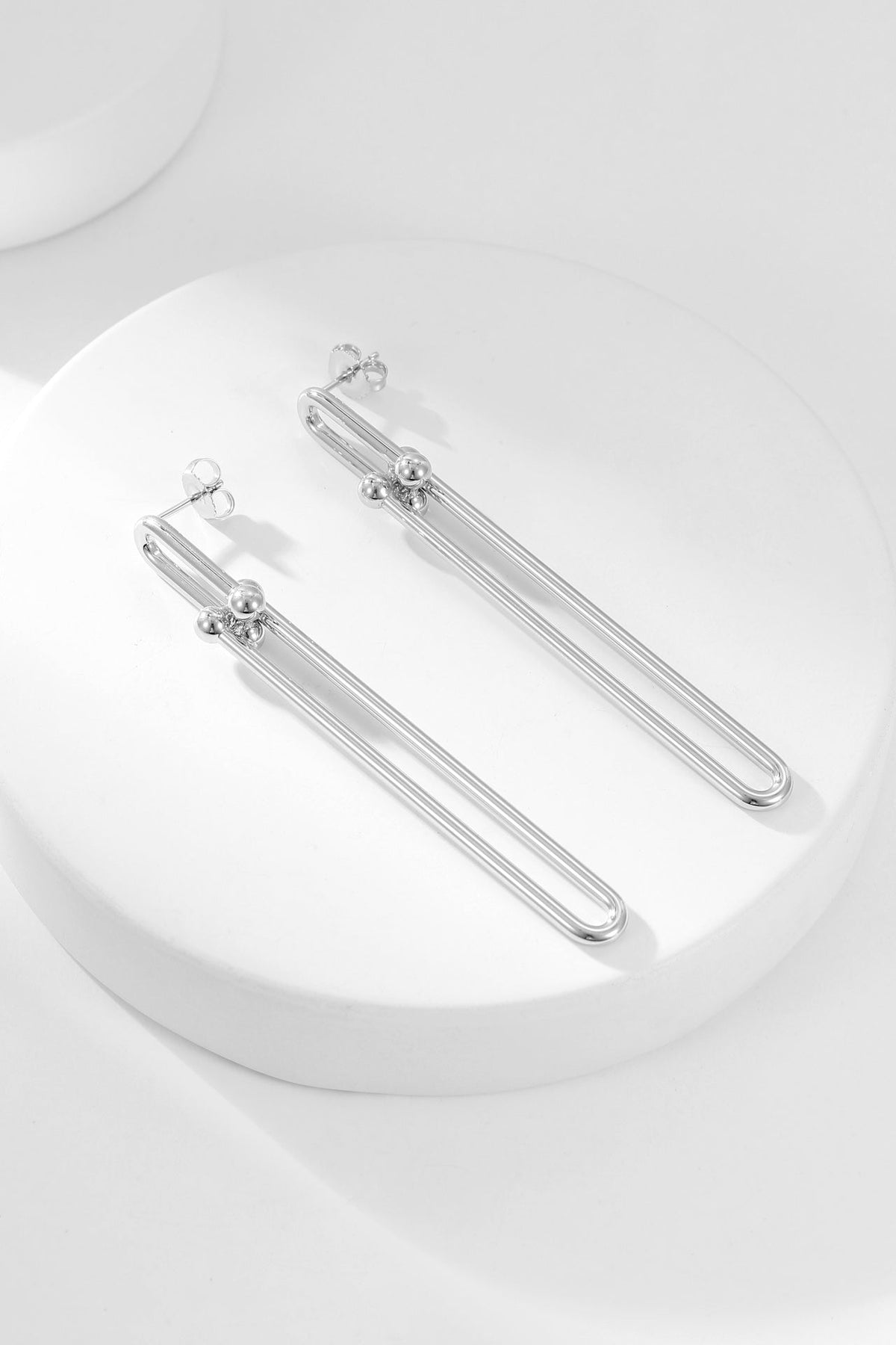 [Marins]HARDWEAR LONG DROP EARRINGS