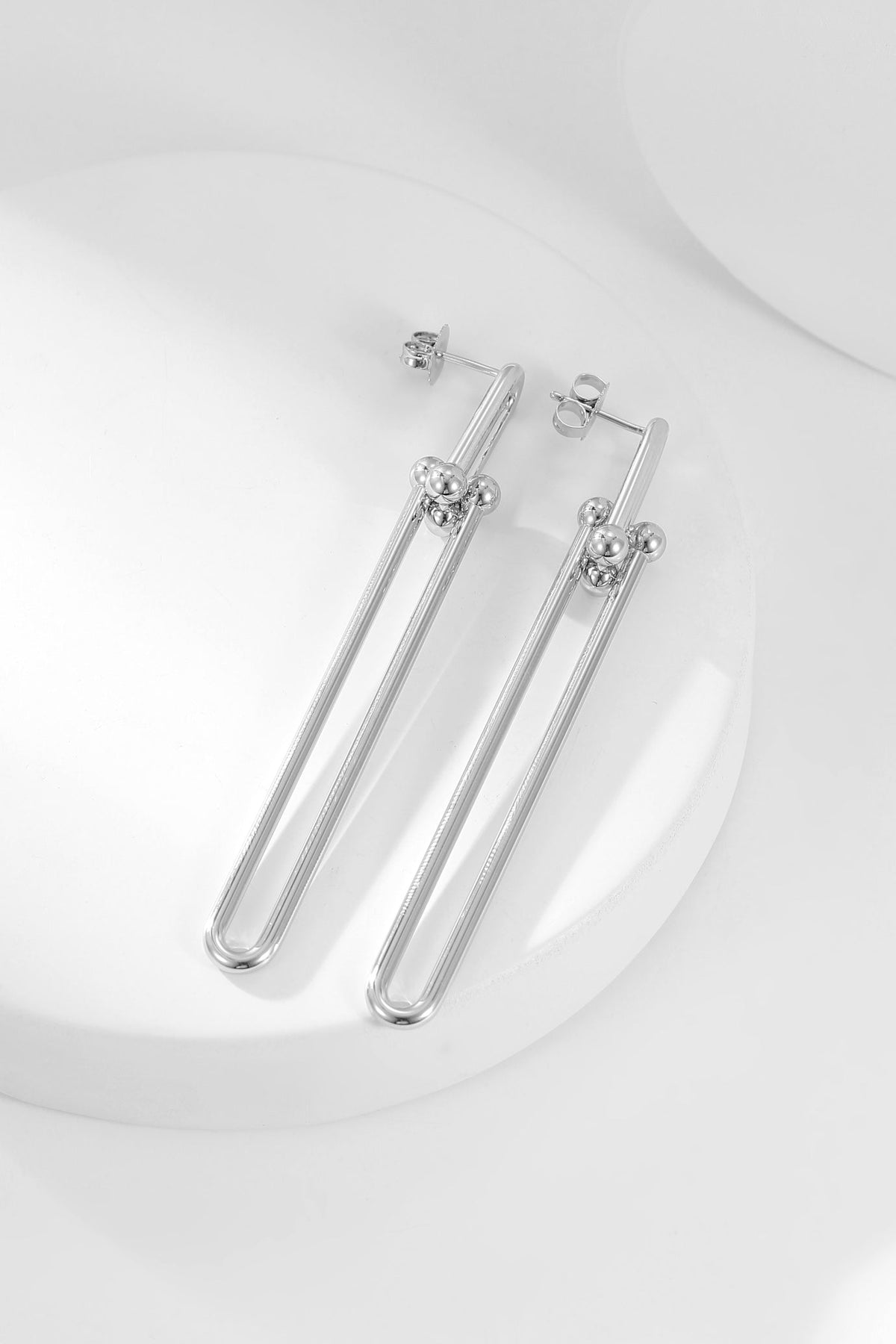 [Marins]HARDWEAR LONG DROP EARRINGS