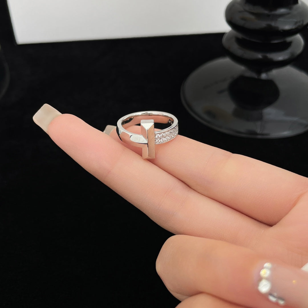 [Marins]T WIDE DIAMOND RING
