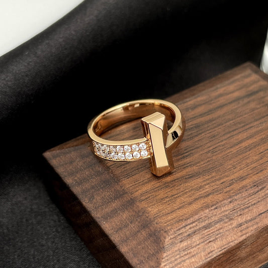[Marins]T WIDE DIAMOND RING