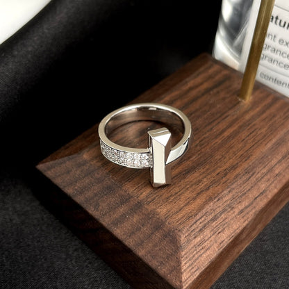 [Marins]T WIDE DIAMOND RING