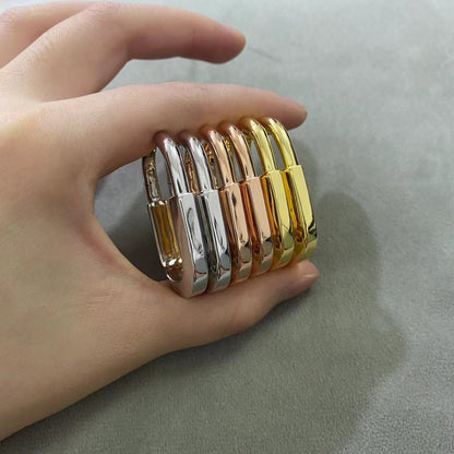 [Marins]LOCK MEDIUM EARRINGS
