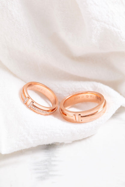 [Marins]T PINK GOLD RING