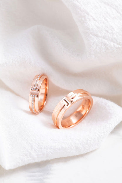 [Marins]T PINK GOLD RING