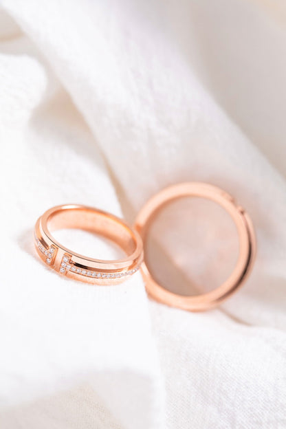 [Marins]T PINK GOLD RING