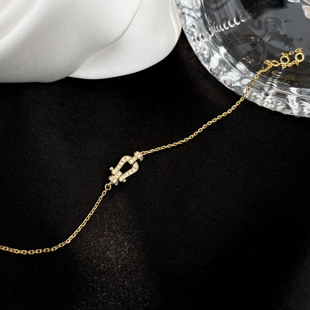 [Marins]FORCE 10 FULL DIAMOND BUCKLE CHAIN LINK MINI MODEL