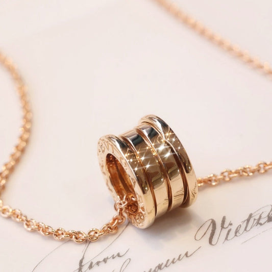 [Marins]ZERO 1 PINK GOLD NECKLACE