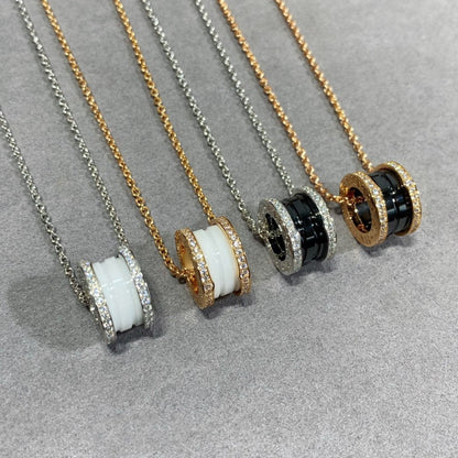 [Marins]ZERO 1 DIAMOND CERAMIC NECKLACE