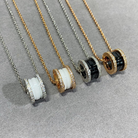 [Marins]ZERO 1 DIAMOND CERAMIC NECKLACE